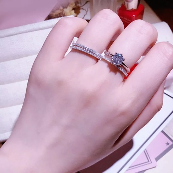 925 Eternity Band size 9 - Picture 4 of 5